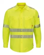 Bulwark QS40HVL iQ Series® Endurance Work Shirt, ANSI Class 3 Type R - Long Sizes