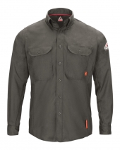 Bulwark QS50 iQ Series® Long Sleeve Comfort Woven Lightweight Shirt