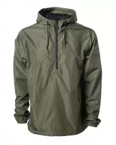 Independent Trading Co. EXP54LWP Lightweight QUARTER-Zip Windbreaker Pullover Jacket