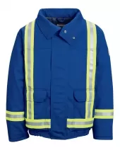 Bulwark JNJTL Lined Bomber Jacket with Reflective Trim - Nomex® IIIA - Long Sizes