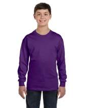 Gildan G540B Youth Cotton 5.3 oz. Long-Sleeve T-Shirt