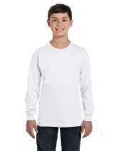 Gildan G540B Youth Cotton 5.3 oz. Long-Sleeve T-Shirt