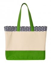 Brookson Bay BB300 Patterned Top Beach Tote