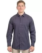 Burnside 8290 Peached Poplin Long Sleeve Shirt