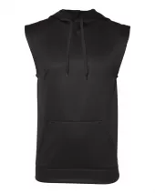 Badger 1430 Performance Fleece Sleeveless Hooded Sweatshirt