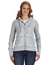 J America JA8913 Ladies' Zen Full-Zip Fleece Hood