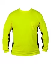 ML Kishigo 9202-9203 Premium Black Series® Long Sleeve Hi-Viz T-Shirt
