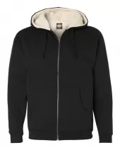 Independent Trading Co. EXP40SHZ Sherpa-Lined Full-Zip Hooded Sweatshirt