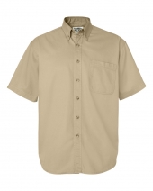 Sierra Pacific 0201 Short Sleeve Cotton Twill Shirt