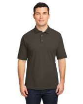 Harriton M200 Men's 6 oz. Ringspun Cotton Pique Short-Sleeve Polo