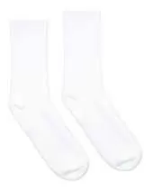 SOCCO SC200 USA-Made Solid Crew Socks