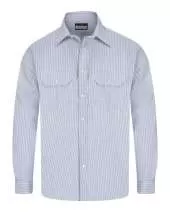 Bulwark SEU2L Striped Uniform Shirt - EXCEL FR® Long Sizes