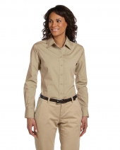 Harriton M510W Ladies' 3.1 oz. Essential Poplin