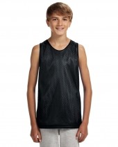 A4 N2206 Youth Reversible Mesh Tank Top