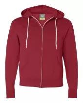 Independent Trading Co. AFX90UNZ Lightweight FULL-Zip Hooded Sweatshirt