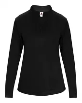 Badger 1486 Women's 1/4 Zip Poly Fleece Pullover
