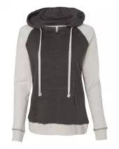 MV Sport W17127 Women’s Harper Raglan Hooded Sweatshirt