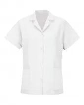 Red Kap TP23 Women's Loose Fit Short Sleeve Button Smock