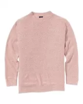 MV Sport W17131 Women's Terry Mock Neck Pullover