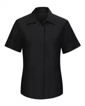 Red Kap SY41 Women's Performance Plus Short Sleeve Shop Shirt with Oilblok Technology
