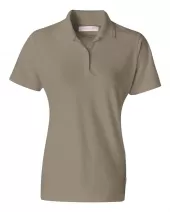 FeatherLite 5330 Women's Platinum Piqué Polo