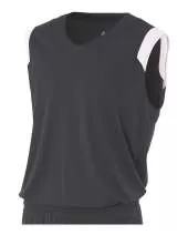 A4 NB2340 Youth Moisture Management V Neck Muscle Shirt