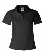 Bayside 1050 Women's 6.2 oz., 100% Cotton V-Neck Polo