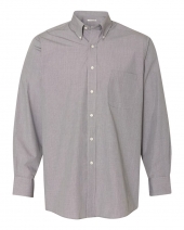 Van Heusen 13V0426 Yarn Dyed Mini Check Long Sleeve Shirt