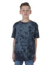 Dyenomite 20BCR Youth Crystal Tie-Dyed T-Shirt
