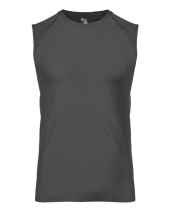 Badger 2530 Youth Fitted Battle Sleeveless Tee