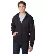 Hanes P180 Adult 7.8 oz. EcoSmart® 50/50 Full-Zip Hood
