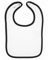 Rabbit Skins 1003 Infant Contrast Trim Terry Bib
