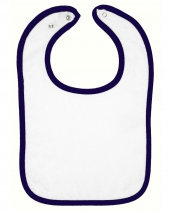 Rabbit Skins 1003 Infant Contrast Trim Terry Bib