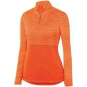 Augusta Sportswear 2909 Ladies Shadow Tonal Heather 1/4 Zip Pullover