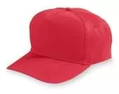 Augusta Sportswear 6207 Youth Five-Panel Cotton Twill Cap