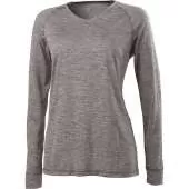 Holloway 222717 Ladies Electrify 2.0 V-Neck Long Sleeve Shirt