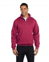 Jerzees 995M Adult 8 oz. NuBlend® Quarter-Zip Cadet Collar Sweatshirt