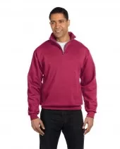 Jerzees 995M Adult 8 oz. NuBlend® Quarter-Zip Cadet Collar Sweatshirt