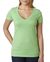 Next Level 6640 Ladies' CVC Deep V