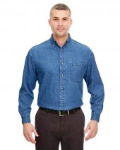 UltraClub 8960 Men's Cypress Denim with Pocket