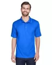UltraClub 8210T Men's Tall Cool & Dry Mesh Piqué Polo