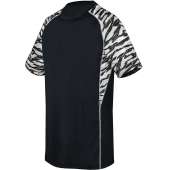 High 5 Five 372331 Youth Evolution Printed Short Sleeve Jersey