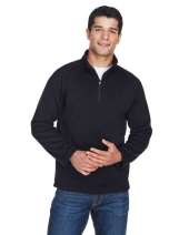 Devon & Jones DG792 Adult Bristol Sweater Fleece Quarter-Zip
