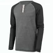 Augusta Sportswear 2150-C Linear Fusion Long Sleeve Henley