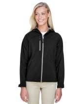 Ash City - North End 78166 Ladies' Prospect Two-Layer Fleece Bonded Soft Shell Hooded Jacket