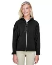 Ash City - North End 78166 Ladies' Prospect Two-Layer Fleece Bonded Soft Shell Hooded Jacket