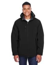 Ash City - North End 88159 Men's Glacier Insulated Three-Layer Fleece Bonded Soft Shell Jacket with Detachable Hood