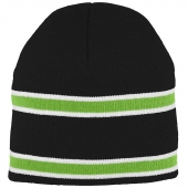 Augusta Sportswear 6825-C Striped Knit Beanie