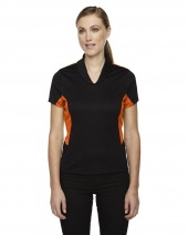 Ash City - North End Sport Red 78683 Ladies' Rotate UTK coollogik™ Quick Dry Performance Polo