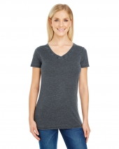 Threadfast Apparel 208B Ladies' Vintage Dye Short-Sleeve V-Neck T-Shirt